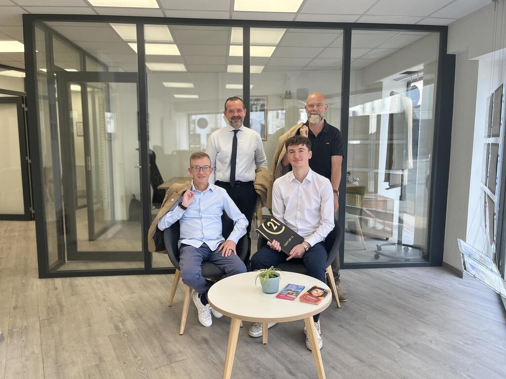 l'équipe de l'agence Collin Immobilier